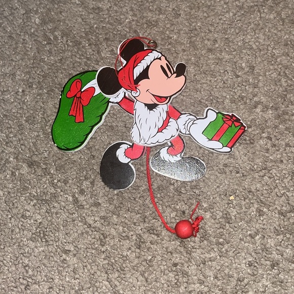 VNTG Walt Disney Mickey Mouse Santa Ornament - Picture 2 of 4